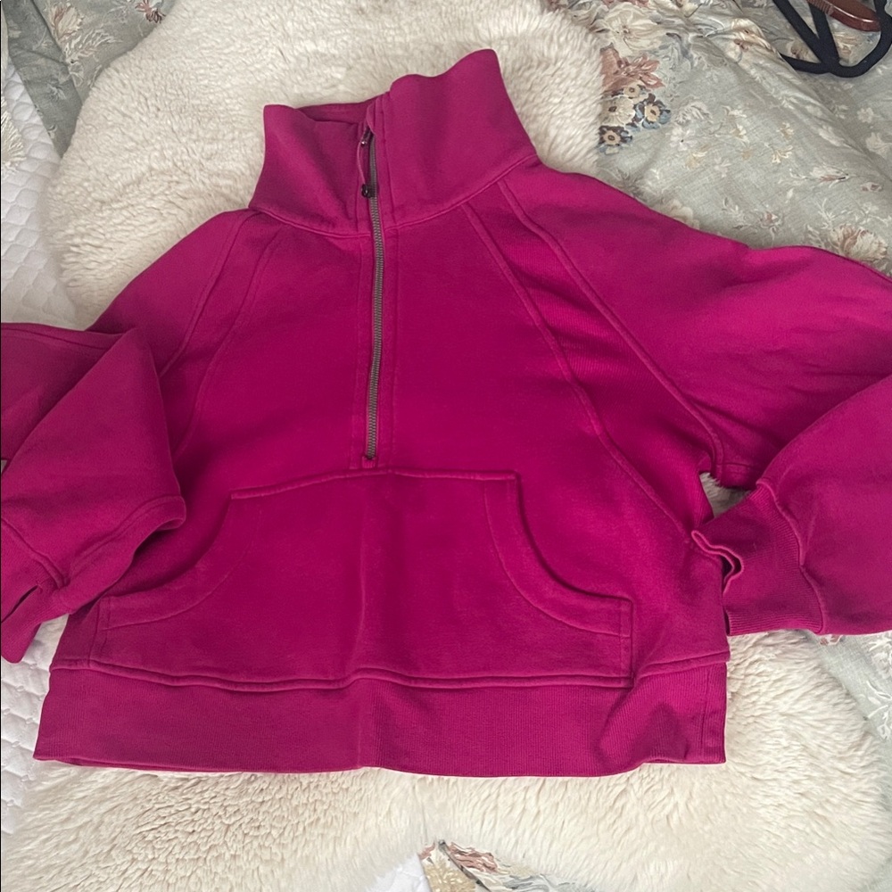 Lululemon Scuba half zip